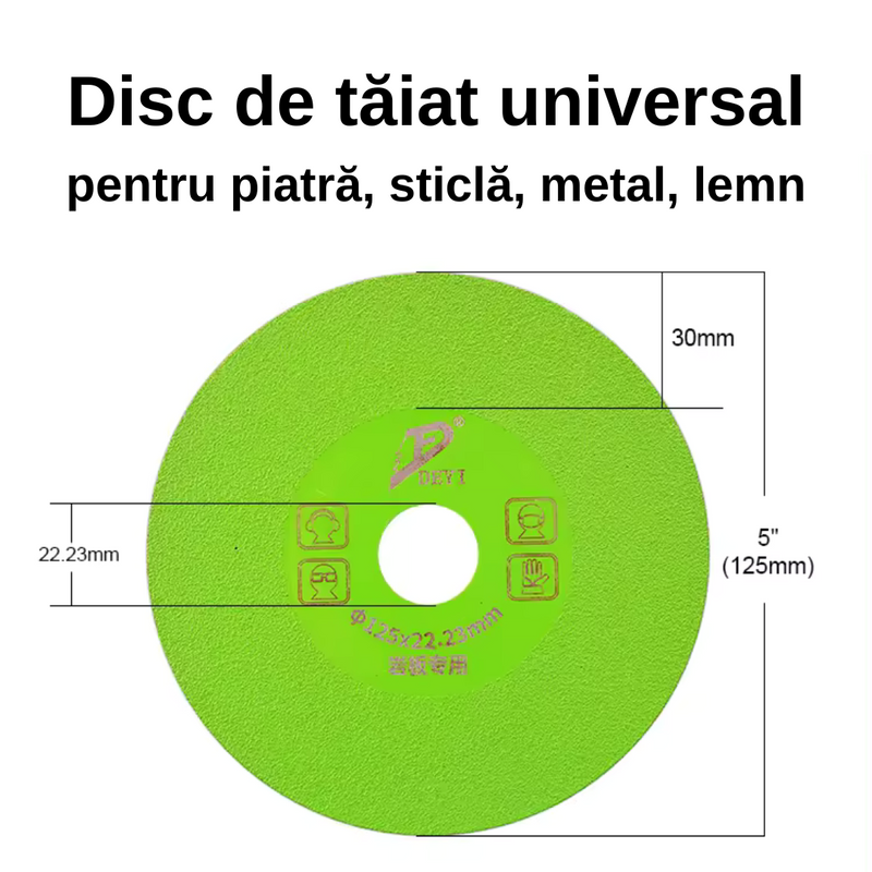 Disc Universal pentru Frezat/Profilat, Marmura, Granit, Travertin