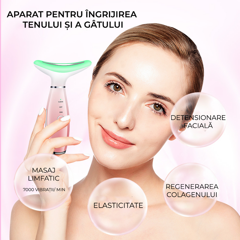 Aparat facial pentru eliminarea ridurilor