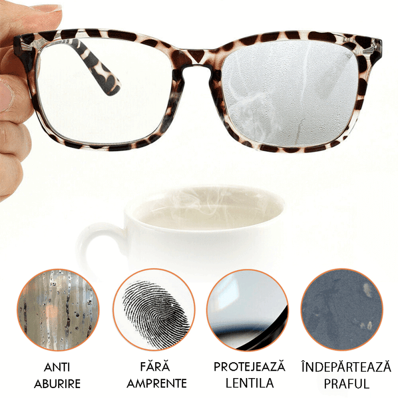 LAVETA Anti-aburire pentru ochelari