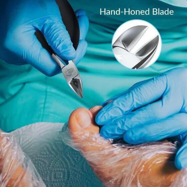 Set Cleste Unghii Medicinal, Otel Inoxidabil, Lame Perfect Ascutite de Calitate, Taiere Precisa