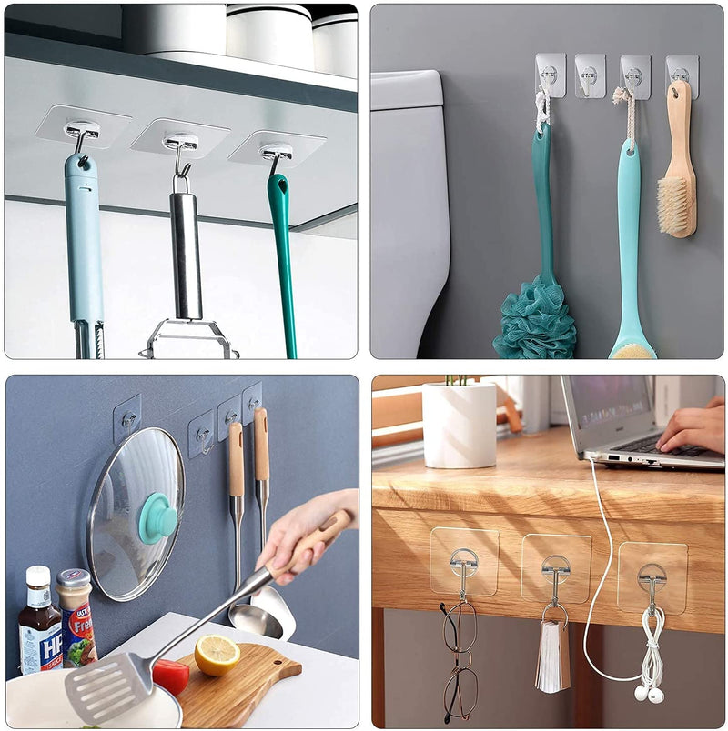 Set 10X carlig cu autoadeziv universal
