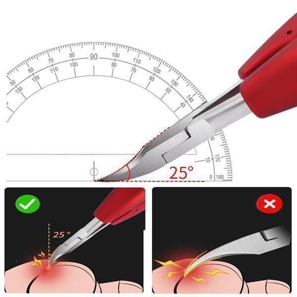 Set Cleste Unghii Medicinal, Otel Inoxidabil, Lame Perfect Ascutite de Calitate, Taiere Precisa