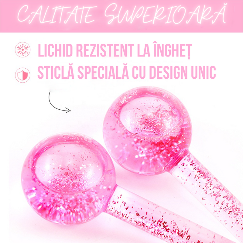 Ice Globes pentru MASAJ FACIAL si ingrijirea tenului