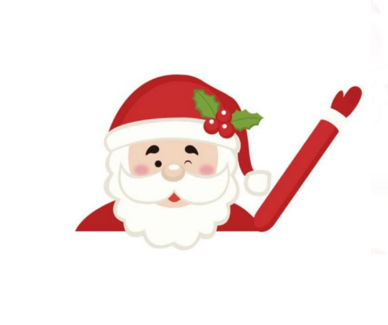 Stickere autocolante pentru masina Magic Christmas