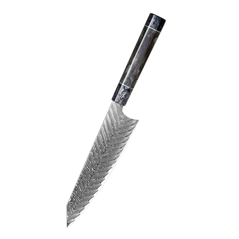 Cutit Profesional Damascus kiritsuke, otel de damasc, M11