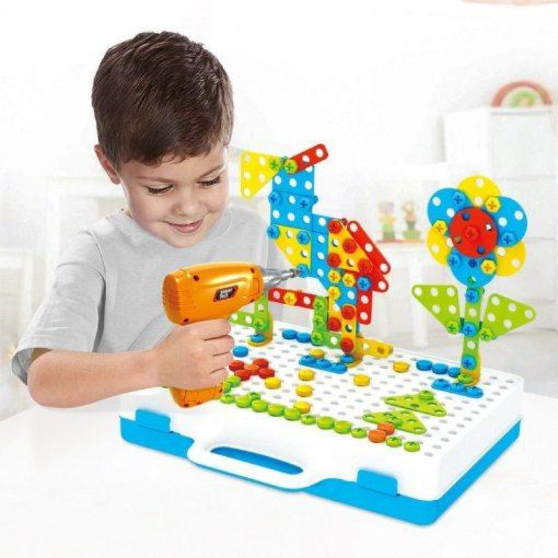 Puzzle creativ, Constructie, Copii, Jucarie