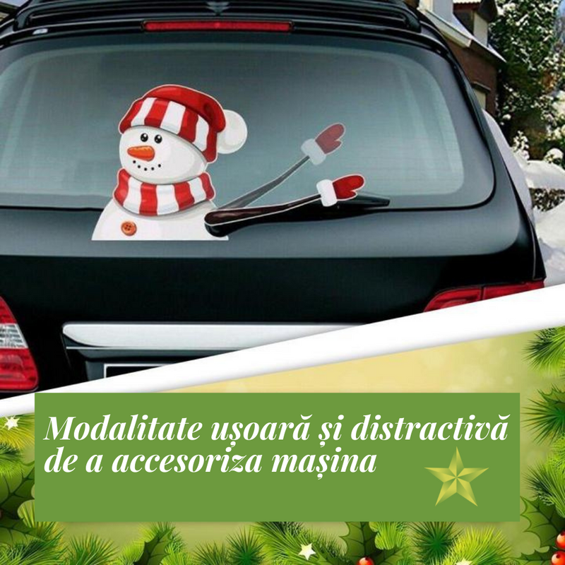 Stickere autocolante pentru masina Magic Christmas