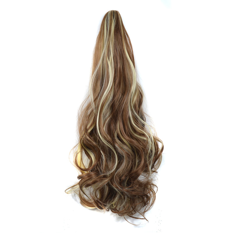 Extensie Tip Coada cu Clips Ondulata, Prindere Usoara, Volum de invidiat