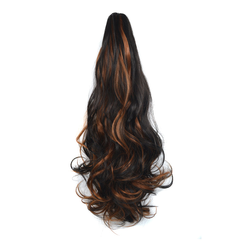 Extensie Tip Coada cu Clips Ondulata, Prindere Usoara, Volum de invidiat