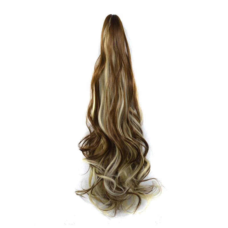 Extensie Tip Coada cu Clips Ondulata, Prindere Usoara, Volum de invidiat