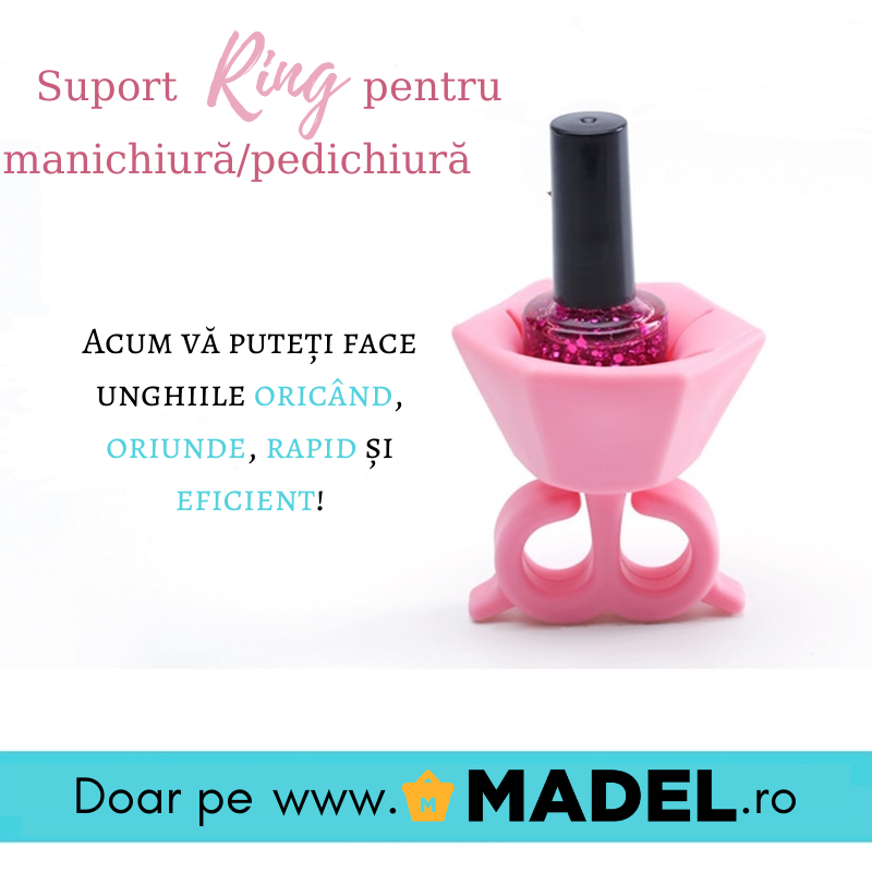 Set 3x Suport RING pentru manichiura , accesoriu manichiura, unghii perfecte