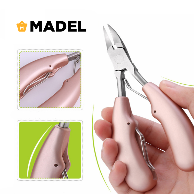 Set Cleste Unghii Medicinal, Otel Inoxidabil, Lame Perfect Ascutite de Calitate, Taiere Precisa