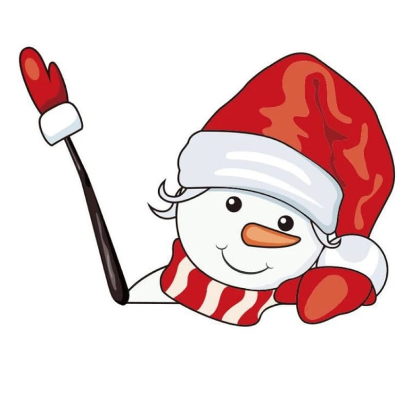 Stickere autocolante pentru masina Magic Christmas