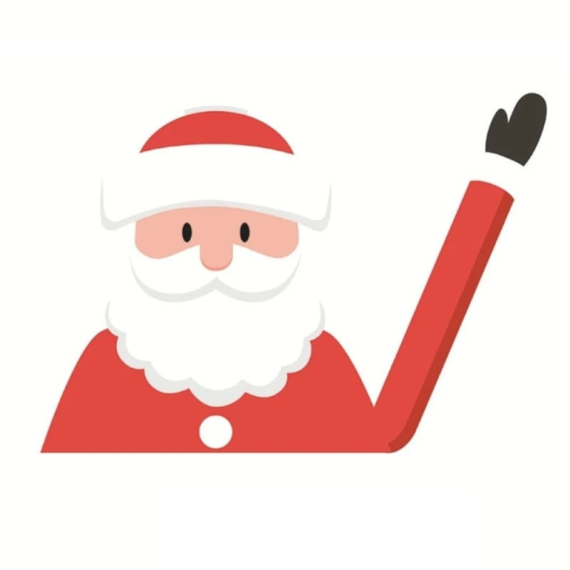 Stickere autocolante pentru masina Magic Christmas